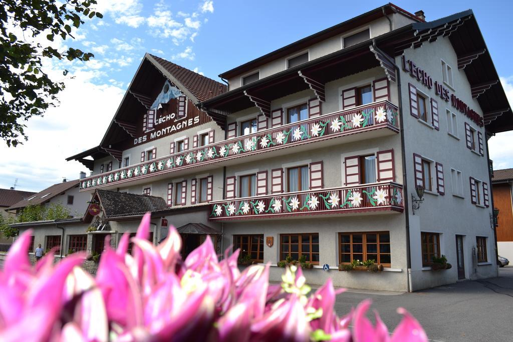 Hotel L'Echo Des Montagnes Armoy Zimmer foto