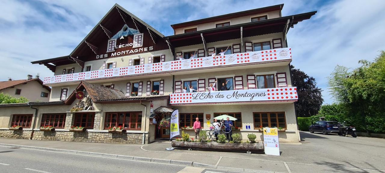 Hotel L'Echo Des Montagnes Armoy Exterior foto